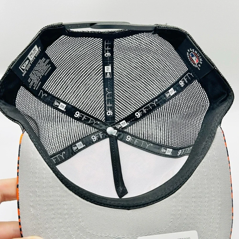 San Francisco Giants New Era Checkers A-Frame 9FIFTY Hat Cap Snapback Adjustable